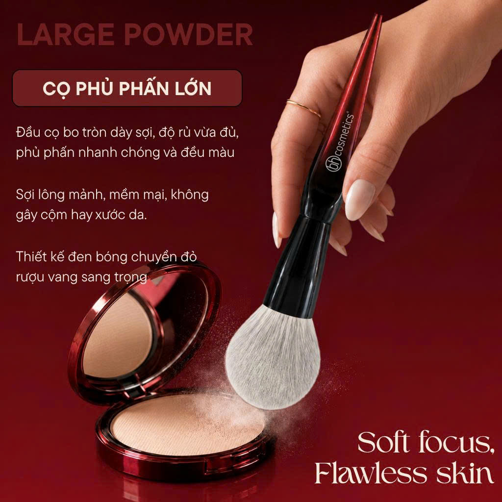 Cọ Phủ Phấn Dạng Bột Và Nén Bh Cosmetics Large Powder BH002